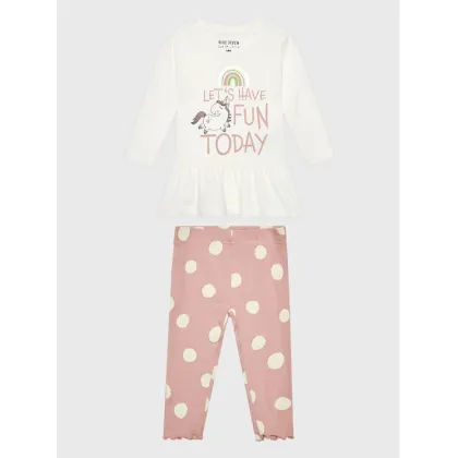 Zdjęcie Blue Seven Komplet bluzka i legginsy 966007 Kolorowy Regular Fit