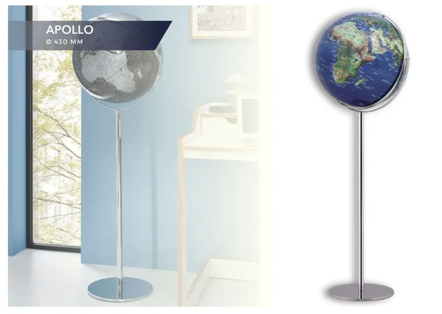 obrazek 3 Dekoracyjny globus stojący Apollo