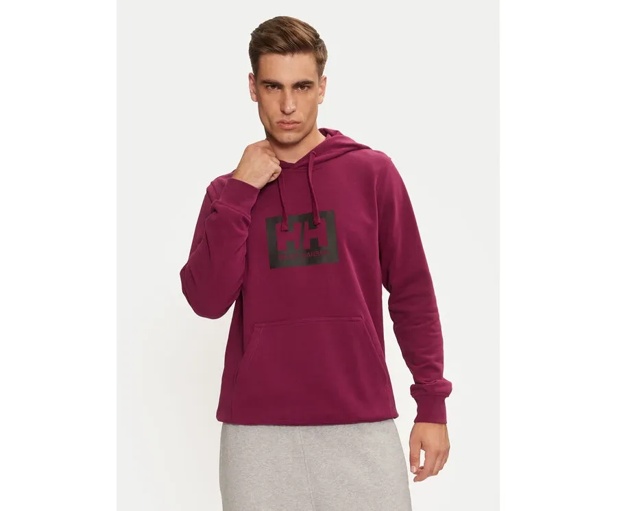 obrazek 1 Helly Hansen Bluza HH Box 53289 Fioletowy Regular Fit