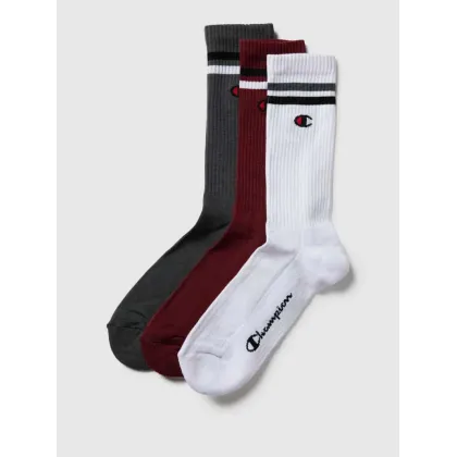 Zdjęcie Skarpety z detalem z logo, w zestawie 3 szt., model „Crew Socks”