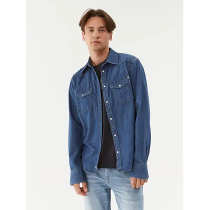 Zdjęcie Pepe Jeans Koszula jeansowa Carson PM307489 Niebieski Regular Fit