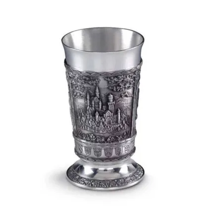 Zdjęcie Upominek dla miłośników piwa z pewteru - kubek, kufel