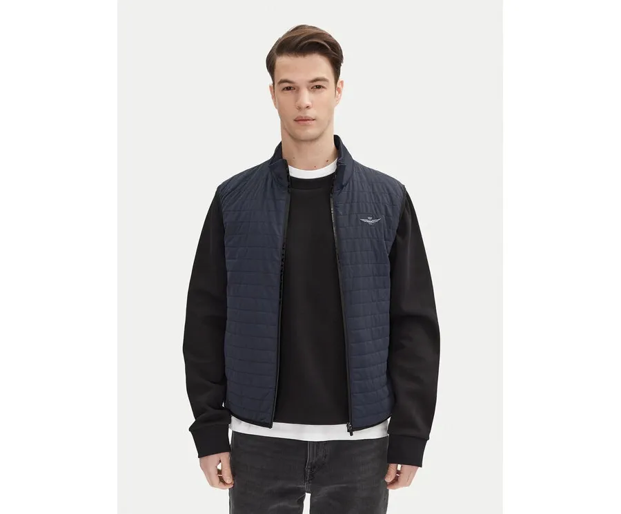 obrazek 1 Aeronautica Militare Kamizelka 251AB2206CT3264 Granatowy Regular Fit