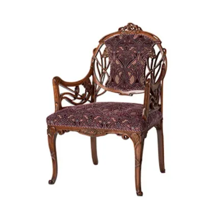 Zdjęcie Ekskluzywny włoski fotel do salonu