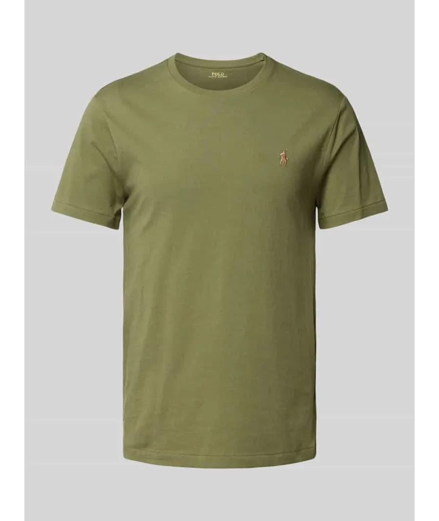 obrazek 1 Polo Ralph Lauren T-Shirt 710671438389 Zielony Custom Slim Fit
