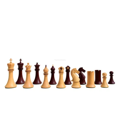 Zdjęcie Rewelacyjna seria Capablanca, 38 lakierowanych pionków szachowych - The Chess Empire