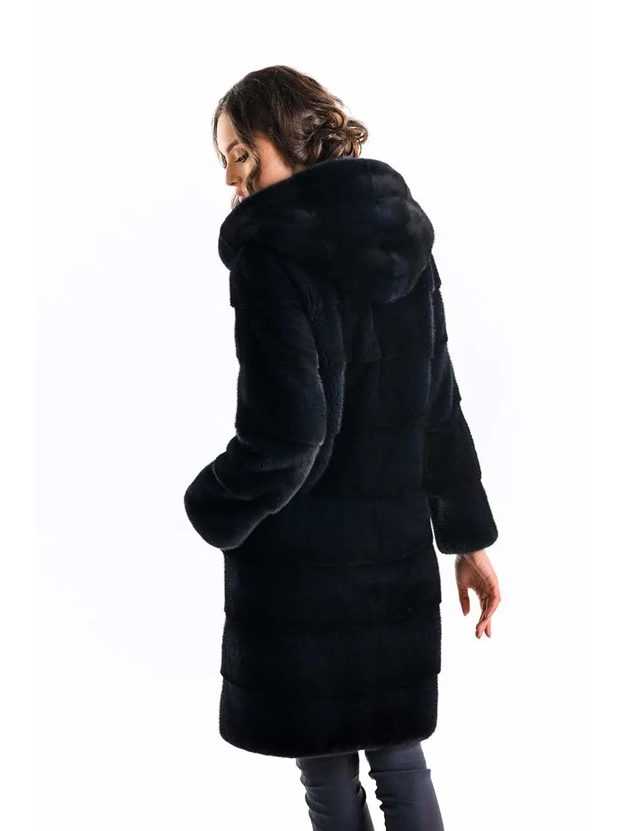 picture 3 Long exclusive mink fur coat - A&A Vesa