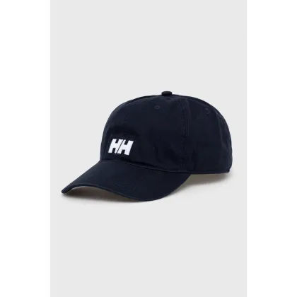 Zdjęcie Helly Hansen czapka kolor granatowy z aplikacją 38791-597