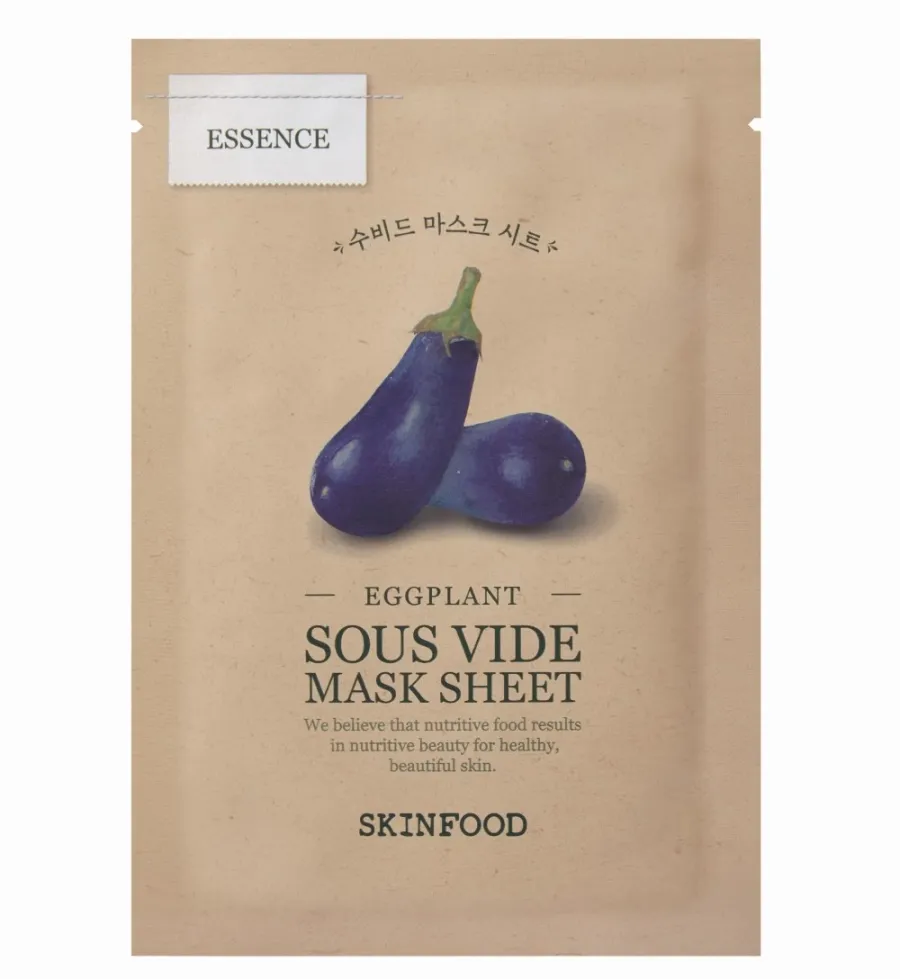 obrazek 1 Skinfood Eggplant Sous Vide Mask Sheet 22g 22 g