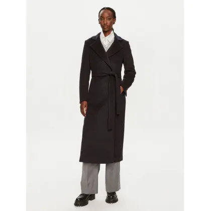 Zdjęcie MAX&Co. Płaszcz wełniany Longrun 2428016034200 Granatowy Regular Fit
