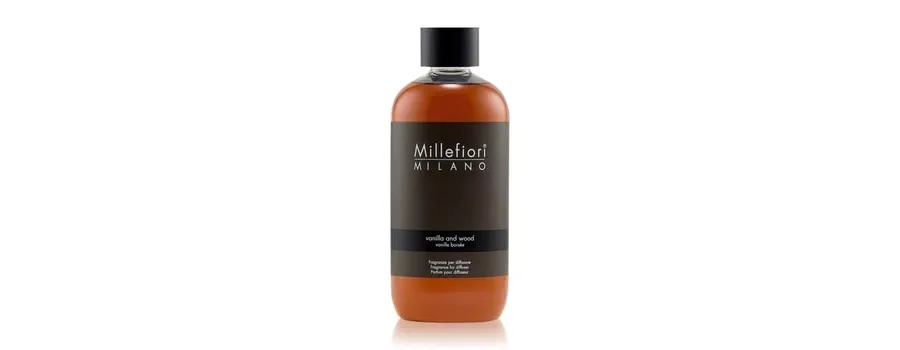 obrazek 1 Millefiori Milano Natural Vanilla and Wood Refill Zapach do pomieszczeń 250 ml