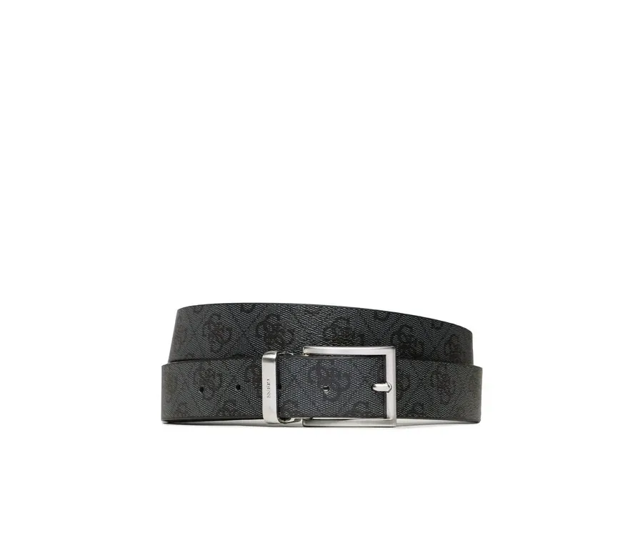 obrazek 1 Guess Pasek Męski Vezzola Belts BM7541 LEA35 Czarny