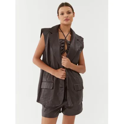 Zdjęcie Gestuz Kamizelka 10908176 Brązowy Relaxed Fit