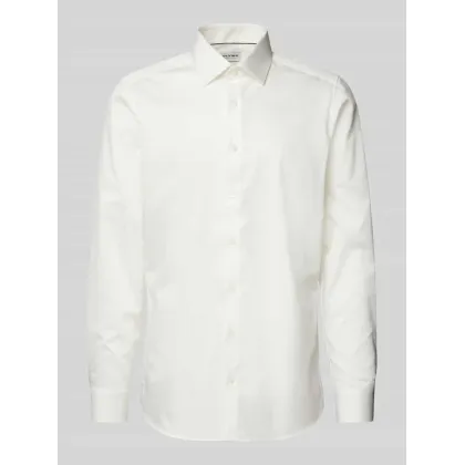 Zdjęcie Koszula biznesowa o kroju slim fit z kołnierzykiem typu kent