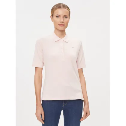 Zdjęcie Tommy Hilfiger Polo 1985 WW0WW37820 Różowy Regular Fit
