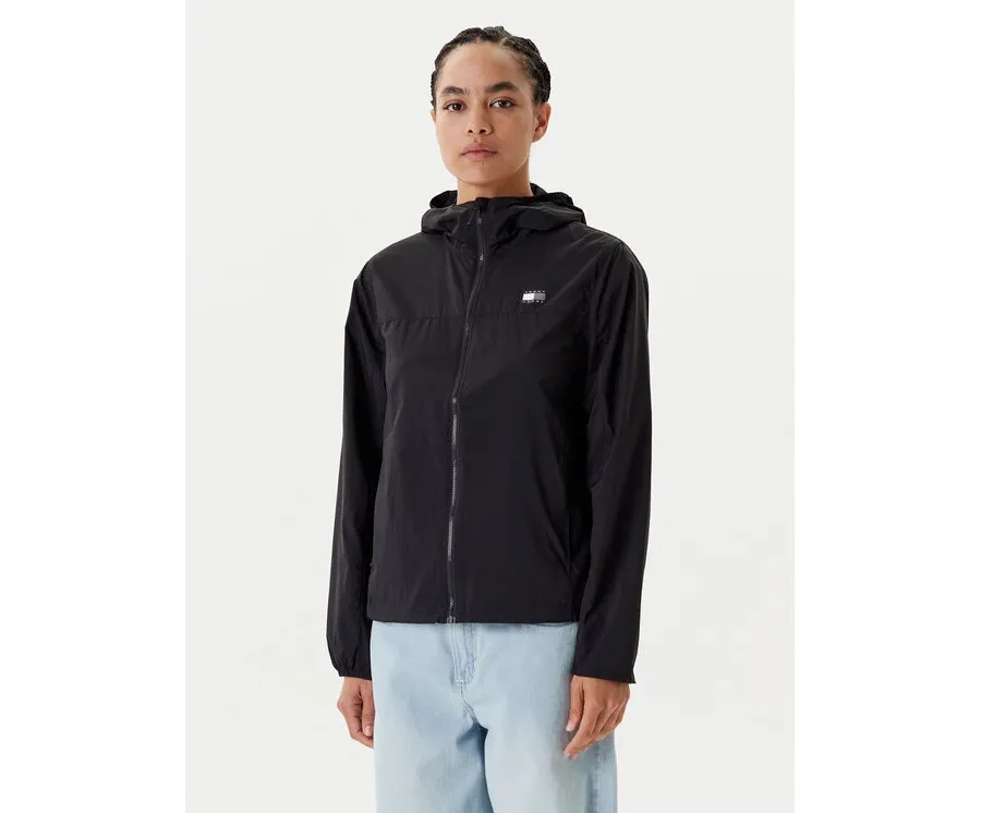 obrazek 1 Tommy Jeans Wiatrówka DW0DW21188 Czarny Regular Fit