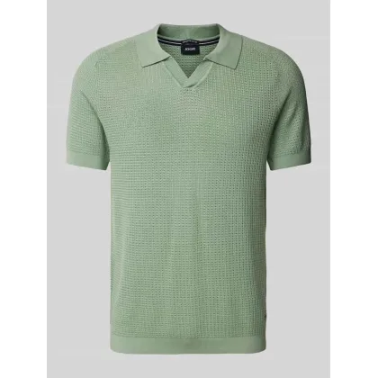 Zdjęcie Koszulka polo o kroju regular fit z dekoltem w serek