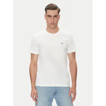 Zdjęcie Calvin Klein Jeans Komplet 2 t-shirtów Monologo J30J320199 Biały Regular Fit