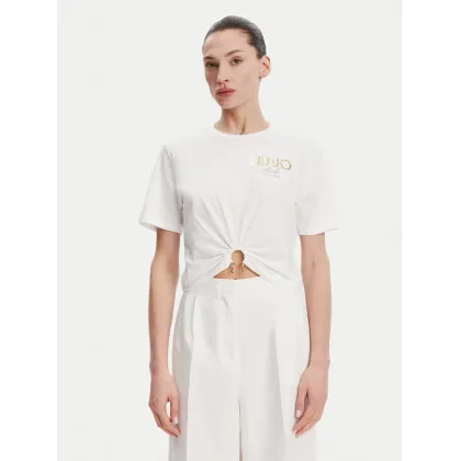 Zdjęcie Liu Jo T-Shirt WA5139 JS923 Biały Regular Fit