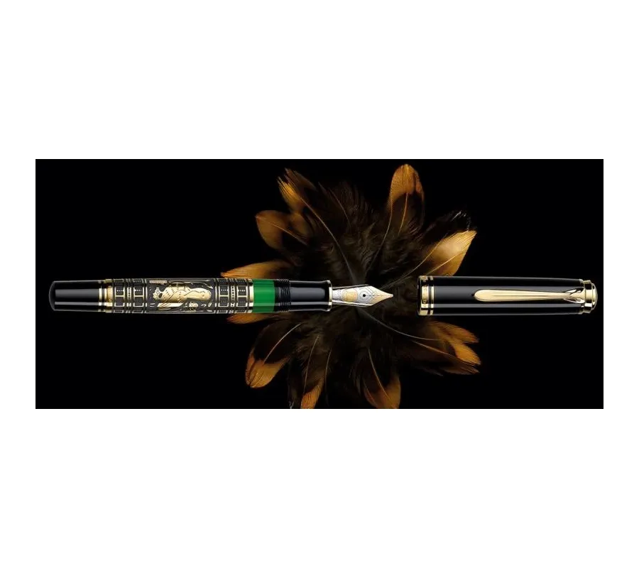 obrazek 2 Pióro wieczne Pelikan Toledo M700 Black stalówka EF