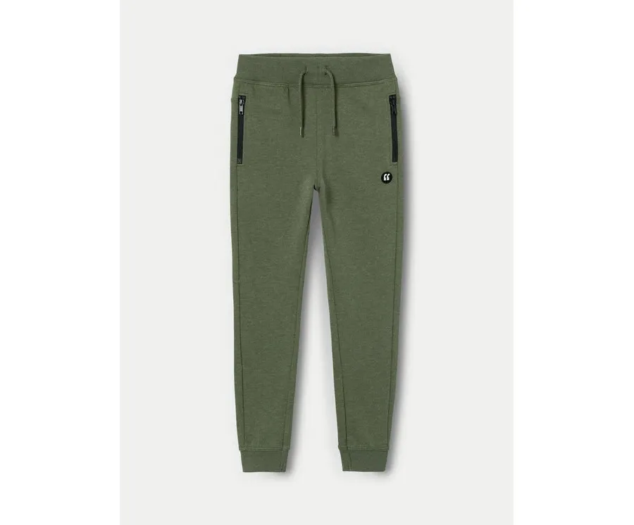 obrazek 1 NAME IT Spodnie dresowe 13220322 Zielony Regular Fit