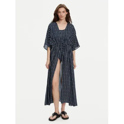 Zdjęcie Tommy Hilfiger Kimono UW0UW05960 Granatowy Relaxed Fit