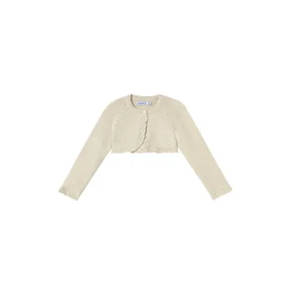 Zdjęcie Mayoral Bolerko 306 Beżowy Regular Fit