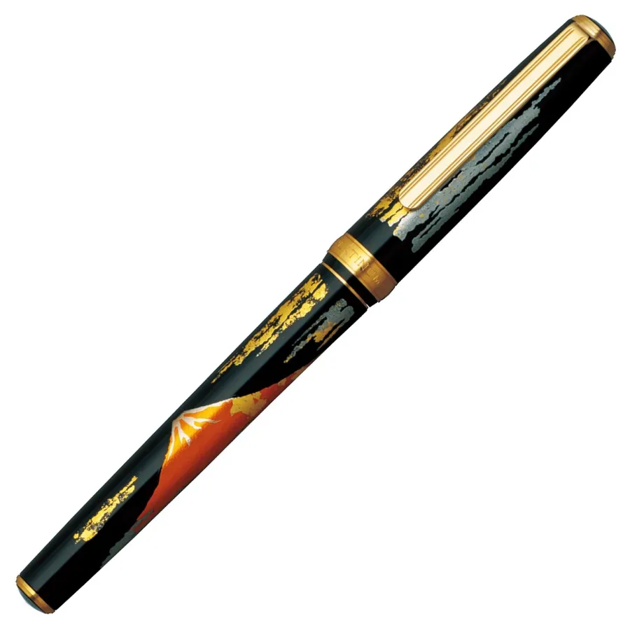 obrazek 1 Olśniewające pióro wieczne Vicoh Red Mt Fuji 18ct