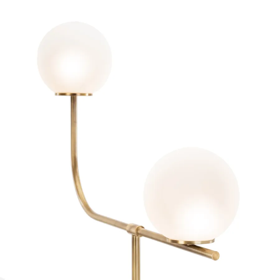 obrazek 2 Lampa podłogowa o prostym lekkim kształcie H.180xL.101xP.20 cm