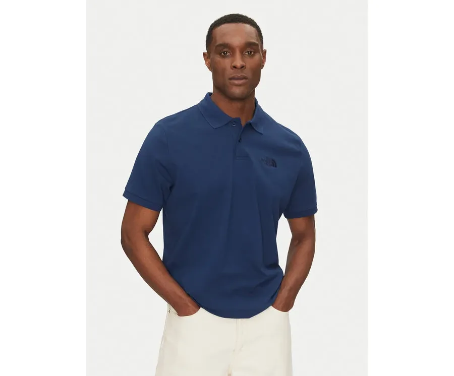 obrazek 1 The North Face Polo Essential NF0A8C1P Niebieski Regular Fit