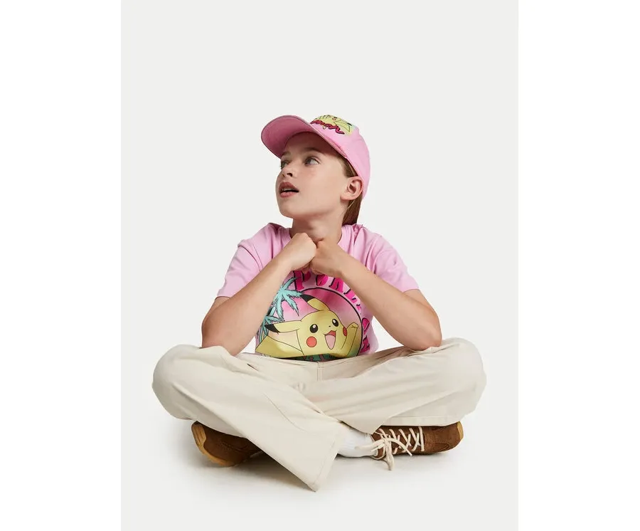 obrazek 1 NAME IT T-Shirt Fami Pokemon 13240888 Różowy Standard Fit