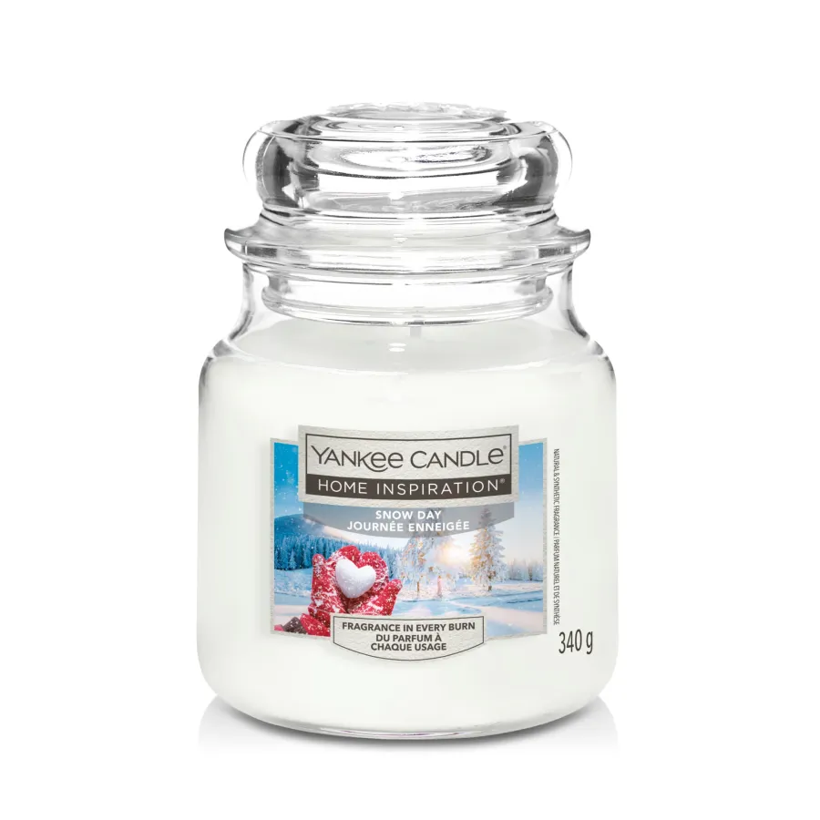 obrazek 1 Yankee Candle Świeca Home Inspiration Snow Day, 340 g