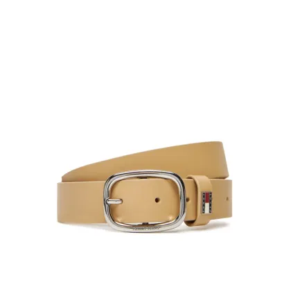 Zdjęcie Tommy Jeans Pasek Damski Tjw Oval 3.0 AW0AW15836 Écru