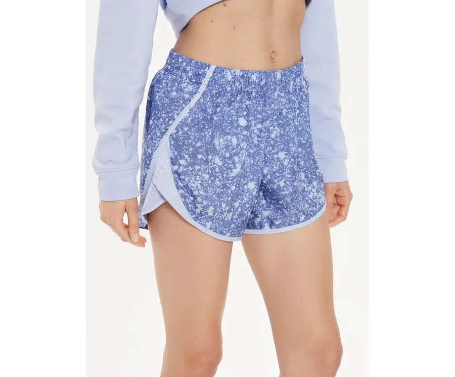 obrazek 1 Under Armour Szorty sportowe Ua Fly By Printed Short 1382439-539 Niebieski Loose Fit