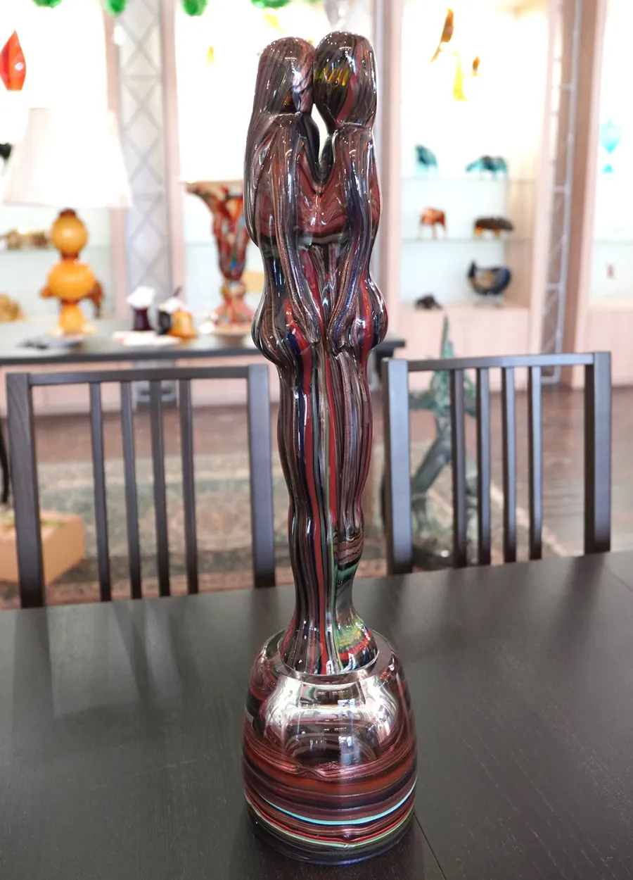 obrazek 1 Kochankowie w szkle Aventurina Murano