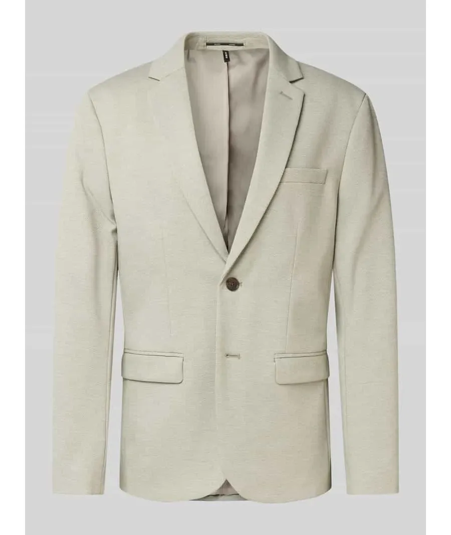 obrazek 1 Marynarka o kroju slim fit z kieszeniami z patką model ‘SLIMAITOR’