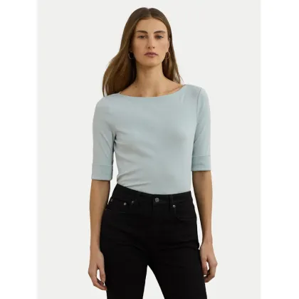 Zdjęcie LAUREN RALPH LAUREN Bluzka 200654963187 Błękitny Slim Fit