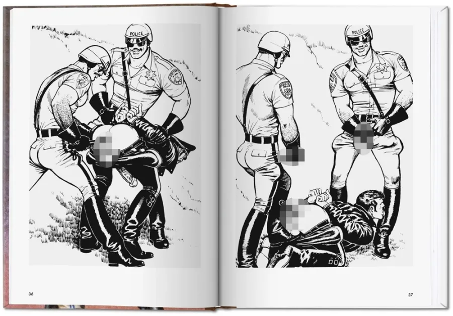 obrazek 4 Książka The Little Book of Tom: Cops & Robbers - Taschen