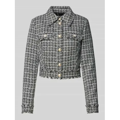 Zdjęcie Żakiet krótki z wykładanym kołnierzem model ‘DAPHNEE’