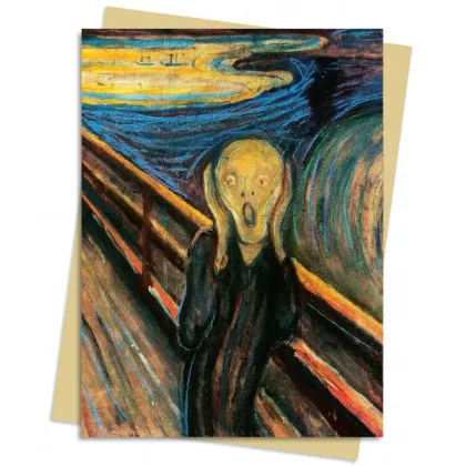 Zdjęcie Pakiet kartek na życzenia (Edvard Munch: Krzyk) - Flame Tree Publishing