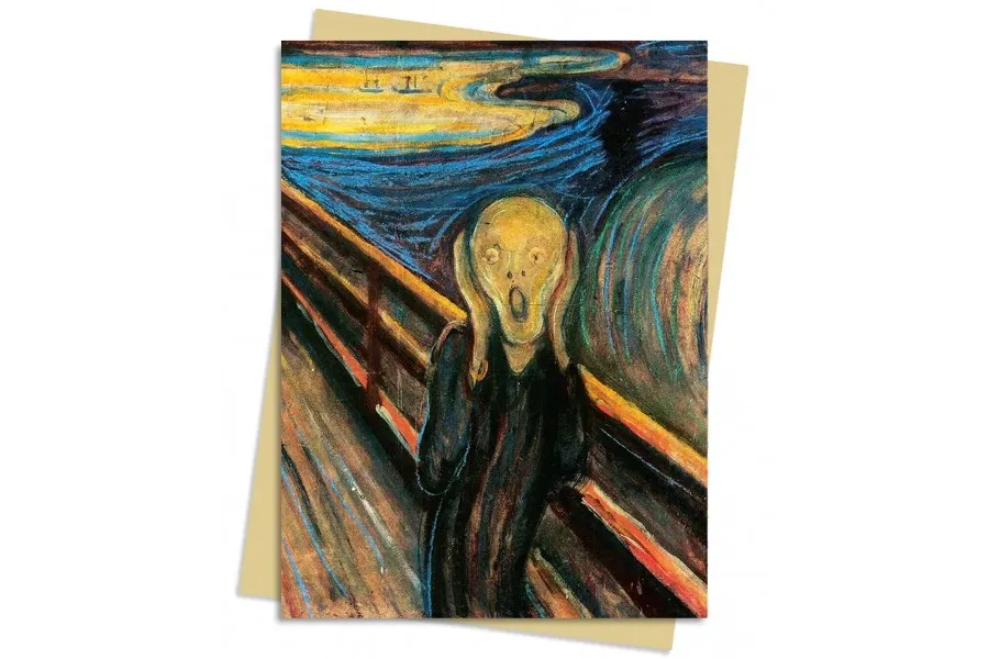 obrazek 1 Pakiet kartek na życzenia (Edvard Munch: Krzyk) - Flame Tree Publishing