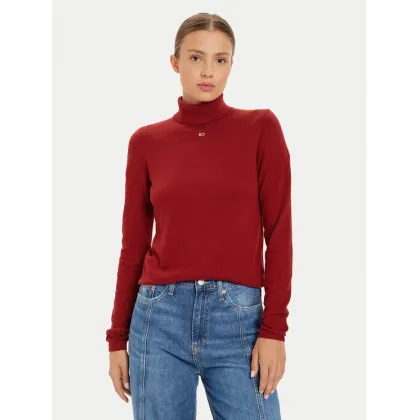 Zdjęcie Tommy Jeans Golf Essential DW0DW19686 Czerwony Regular Fit