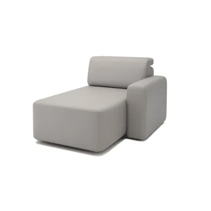 Picture COSMOPOL chaise longue with right arm - Collecion Alexandra