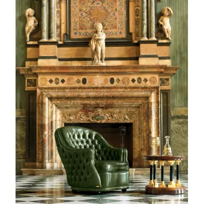 Zdjęcie Klasyczna pikowana sofa do wyjątkowych wnętrz – Mascheroni