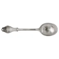 Picture An avant-garde pewter spoon from an Italian brand