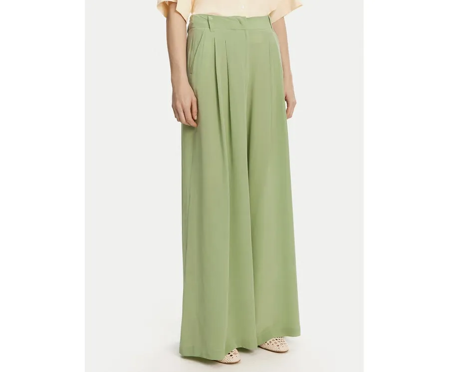 obrazek 1 Marella Spodnie palazzo Sedia 2513131142 Zielony Wide Leg