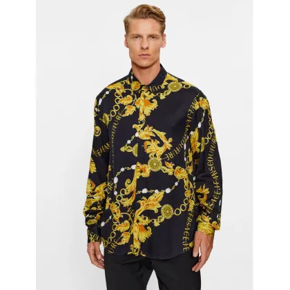 Zdjęcie Versace Jeans Couture Koszula 75GAL2R0 Czarny Regular Fit