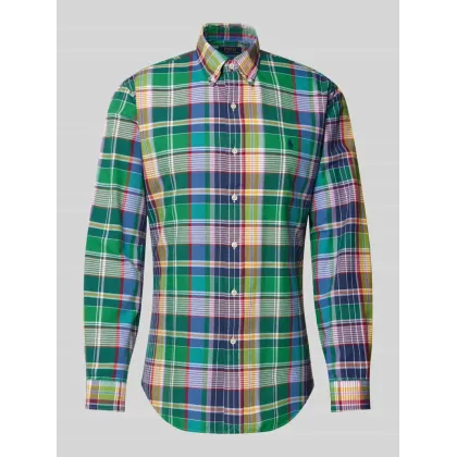 Zdjęcie Koszula casualowa o kroju custom fit z kołnierzykiem typu button down