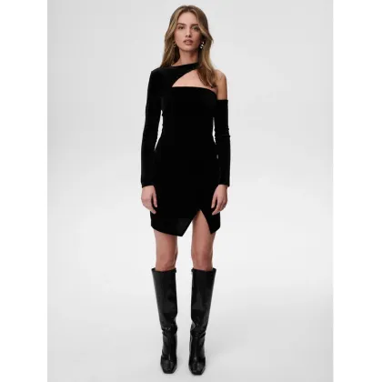 Zdjęcie Undress Code Sukienka koktajlowa Parisienne 598 Czarny Slim Fit