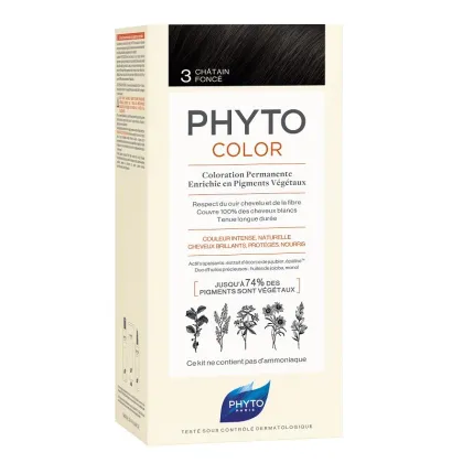 Zdjęcie Phyto Phytocolor Farba do włosów, 3 Ciemny Kasztan
